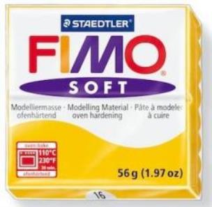 Opakowanie Masa Fimo Soft 56g 16 żółty słoneczny