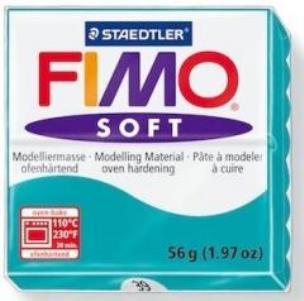 Opakowanie Masa Fimo Soft 56g 39 turkusowy