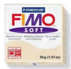 Opakowanie Masa Fimo Soft 56g 70 piaskowy