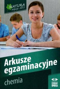 Okładka książki Matura 2013 Chemia Arkusze egzaminacyjne OMEGA