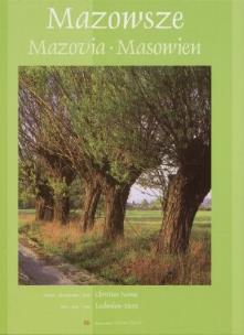 Okładka książki Mazowsze Mazovia Masowien wersja polsko angielsko niemiecka