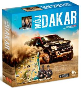 Okładka książki Mój Dakar. Gra planszowa
