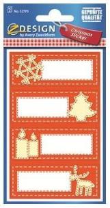 Okładka książki Naklejki świąteczne dedykacje