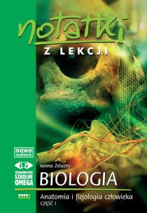 Okładka książki Notatki z Lekcji Biologii część 4 anatomia 1 2010