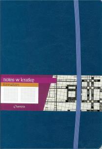 Opakowanie Notes Kratka A5 Formalizm Niebieski ANTRA