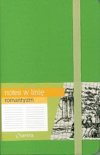 Opakowanie Notes Linia A6 Romantyzm Zielony ANTRA