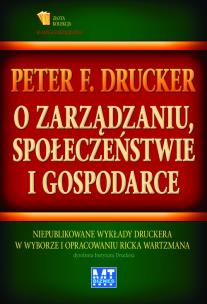 Okładka książki O zarządzaniu, społeczeństwie i gospodarce