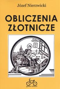 Okładka książki Obliczenia złotnicze