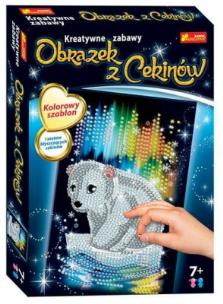 Opakowanie Obrazek z Cekinów. Niedźwiadek