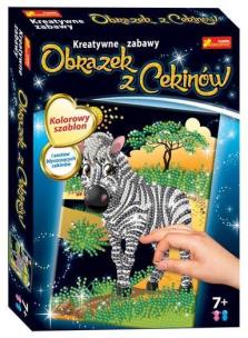 Okładka książki Obrazek z Cekinów. Zebra