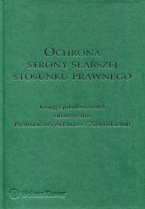Opakowanie Ochrona strony słabszej stosunku prawnego