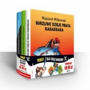 Okładka książki Pirat Rabarbar. Tomy 1-3