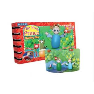 Opakowanie Plastelina Nara Fairy tales baśnie Księżniczka i żaba