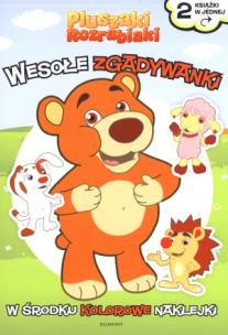 Okładka książki Pluszaki - Wesołe obrazki/Wesołe zgadywanki