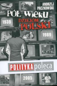 Okładka książki Pół wieku dziejów Polski 1939-1989 +CD