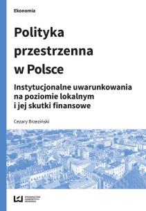 Okładka książki Polityka przestrzenna w Polsce