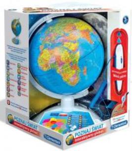Opakowanie Poznaj Świat. Interaktywny Eduglobus