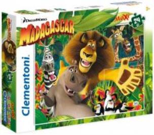 Opakowanie Puzzle 24 Maxi Madagascar