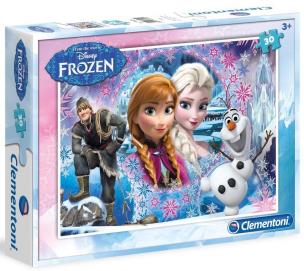 Okładka książki Puzzle 30 Kraina Lodu