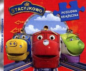 Okładka książki Puzzlowa książeczka. Stacyjkowo