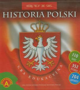 Okładka książki Quiz Historia Polski ALEX