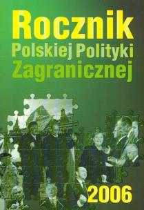 Opakowanie Rocznik polskiej polityki zagranicznej 2006
