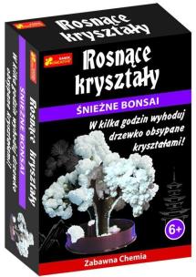 Opakowanie Rosnące kryształy. Śnieżne bonsai