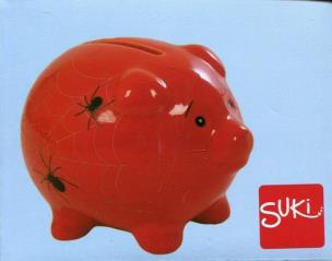 Opakowanie Skarbonka świnka w pająki