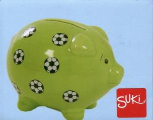 Opakowanie Skarbonka świnka w piłki