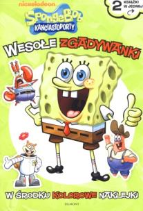 Okładka książki Sponge Bob - Wesołe obrazki/Wesołe zgadywanki