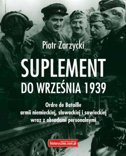 Okładka książki Suplement do września 1939