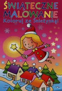 Opakowanie Świąteczne malowanie. Koloruj ze Śnieżynką!