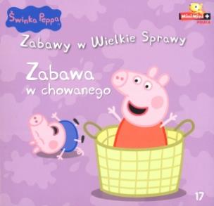Okładka książki Świnka Peppa. Zabawy w .. 17 Zabawa w chowanego
