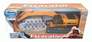 Opakowanie Teama Koparka 1:48 pomarańczowa