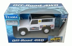 Opakowanie Teama Off-road 4WD skala 1:32 biały