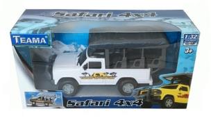 Opakowanie Teama Safari 4x4 skala 1:32 biały