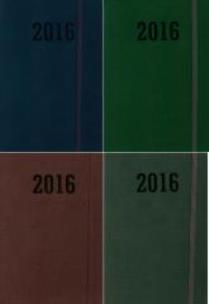 Opakowanie Terminarz 2016 Książkowy Tygodniowy A5 MIX CRUX
