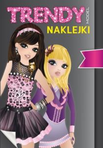 Okładka książki Trendy Model Naklejki Black
