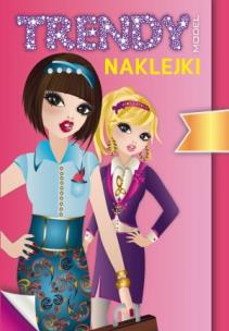 Okładka książki Trendy Model Naklejki Pink