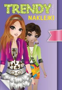 Okładka książki Trendy Model Naklejki Violet