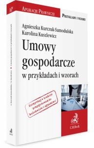 Okładka książki Umowy gospodarcze w przykładach i wzorach