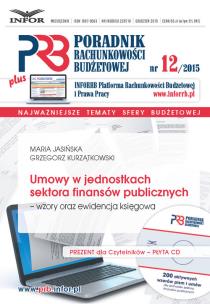 Opakowanie umowy w jednostkach sektora finansów publicznych - wzory oraz ewidencja księgowa + CD
