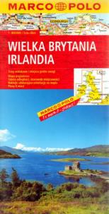 Okładka książki Wielka Brytania Irlandia 1:800 000 Marco Polo