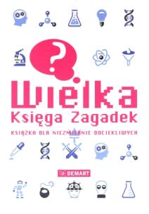 Okładka książki Wielka księga zagadek DEMART