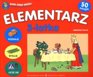 Okładka książki Wiem coraz więcej. Elementarz 3-latka