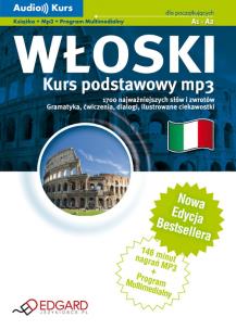 Okładka książki Włoski. Kurs podstawowy MP3 EDGARD