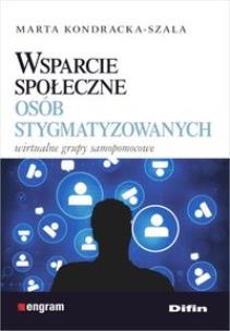 Okładka książki Wsparcie społeczne osób stygmatyzowanych