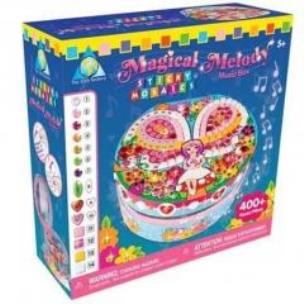 Opakowanie Wyklejana szkatułka z pozytywką