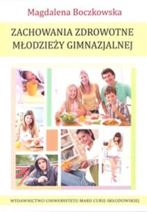 Okładka książki Zachowania zdrowotne młodzieży gimnazjalnej