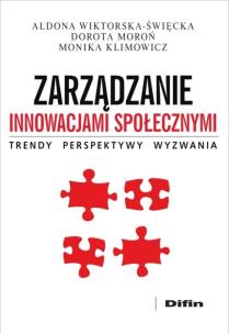 Okładka książki Zarządzanie innowacjami społecznymi